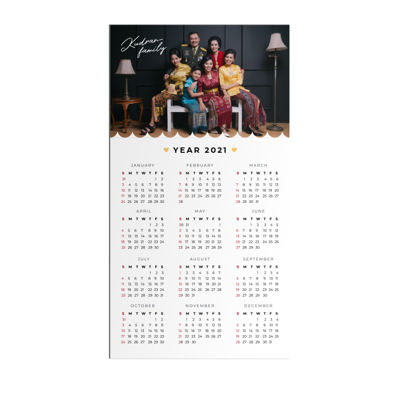 Magnet Calendar - Family